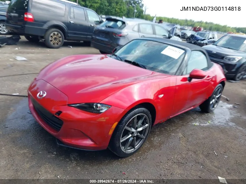 JM1NDAD73G0114818 2016 Mazda Mx-5 Miata Grand Touring