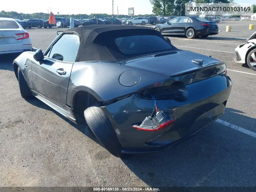 JM1NDAC71G0103169 2016 Mazda Mx-5 Miata Club