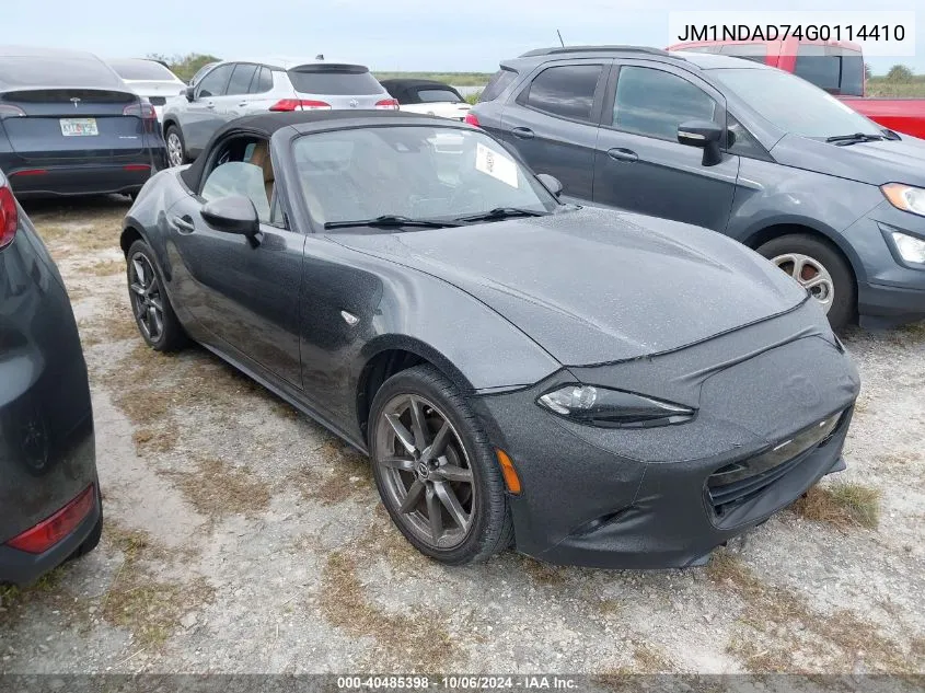 JM1NDAD74G0114410 2016 Mazda Mx-5 Miata Grand Touring