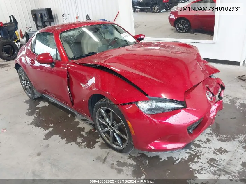 JM1NDAM73H0102931 2017 Mazda Mx-5 Miata Rf Grand Touring