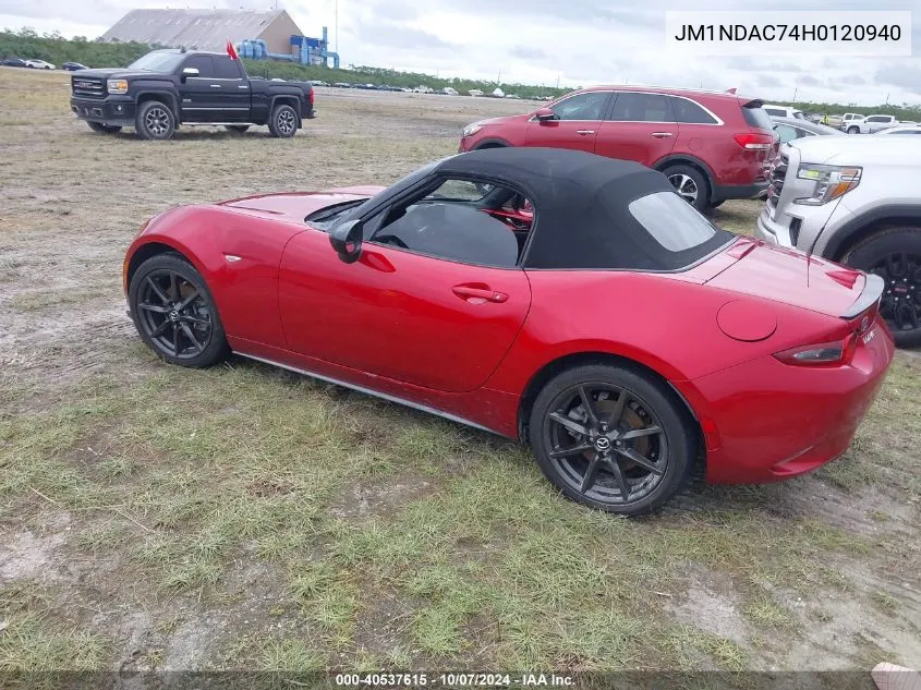 JM1NDAC74H0120940 2017 Mazda Mx-5 Miata Club