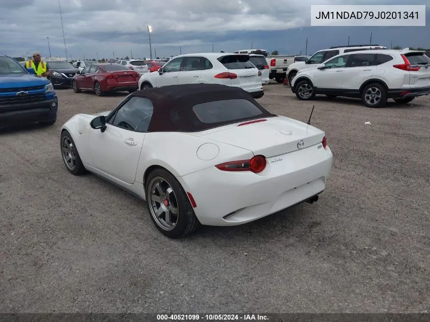 2018 Mazda Mx-5 Miata Grand Touring VIN: JM1NDAD79J0201341 Lot: 40521099