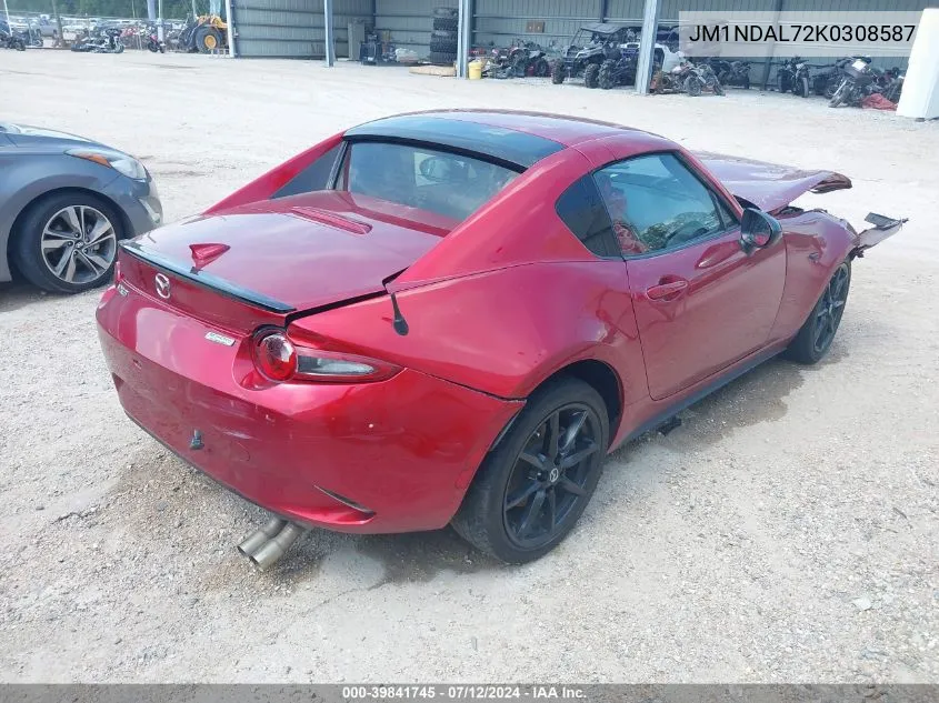 JM1NDAL72K0308587 2019 Mazda Mx-5 Miata Rf Club