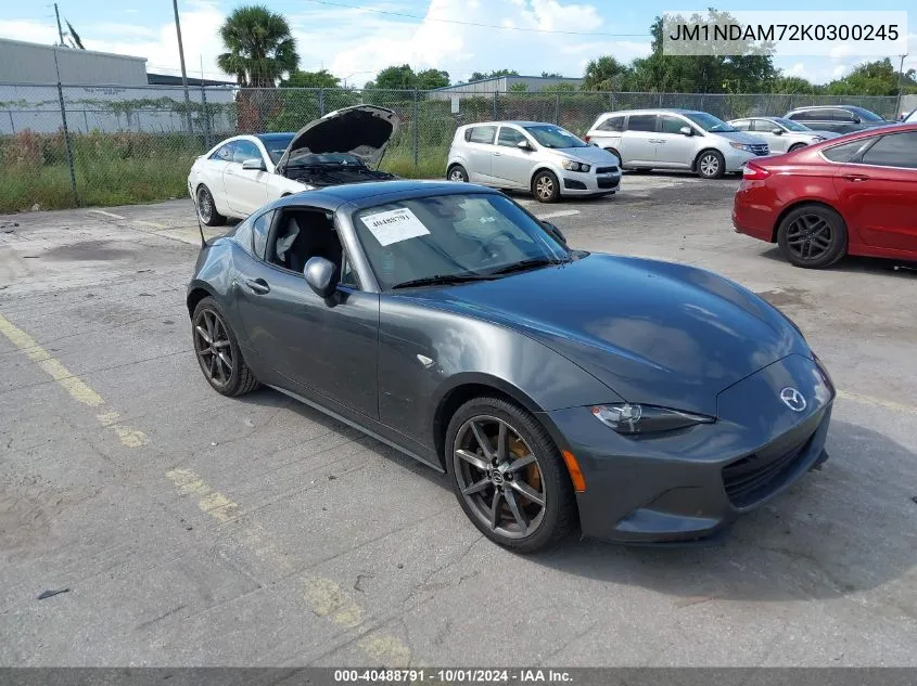 JM1NDAM72K0300245 2019 Mazda Mx-5 Miata Rf Grand Touring