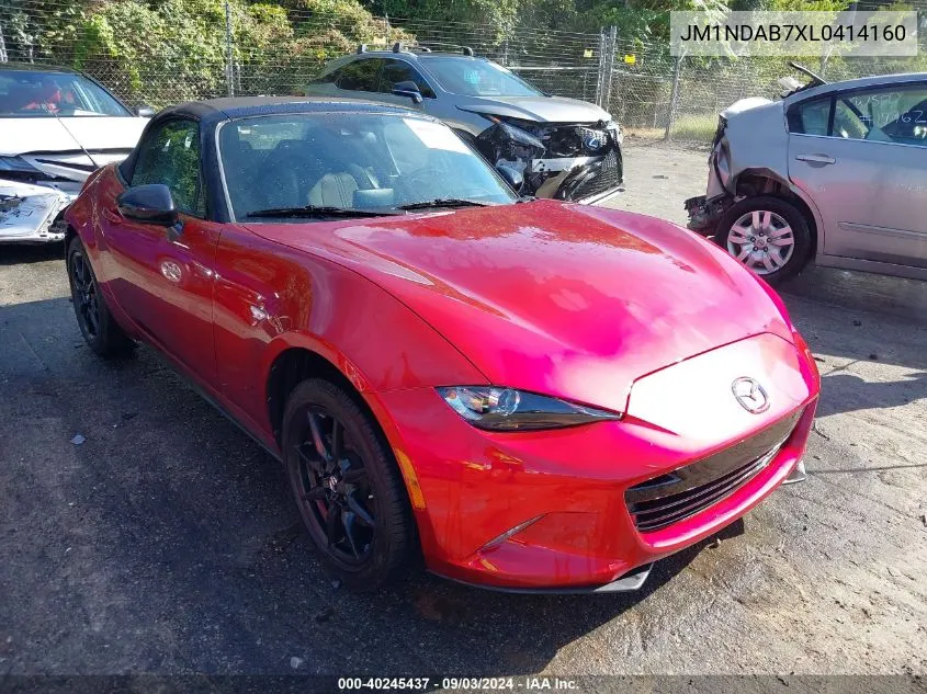 JM1NDAB7XL0414160 2020 Mazda Mx-5 Miata Sport