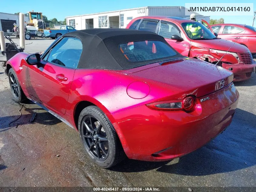 2020 Mazda Mx-5 Miata Sport VIN: JM1NDAB7XL0414160 Lot: 40245437