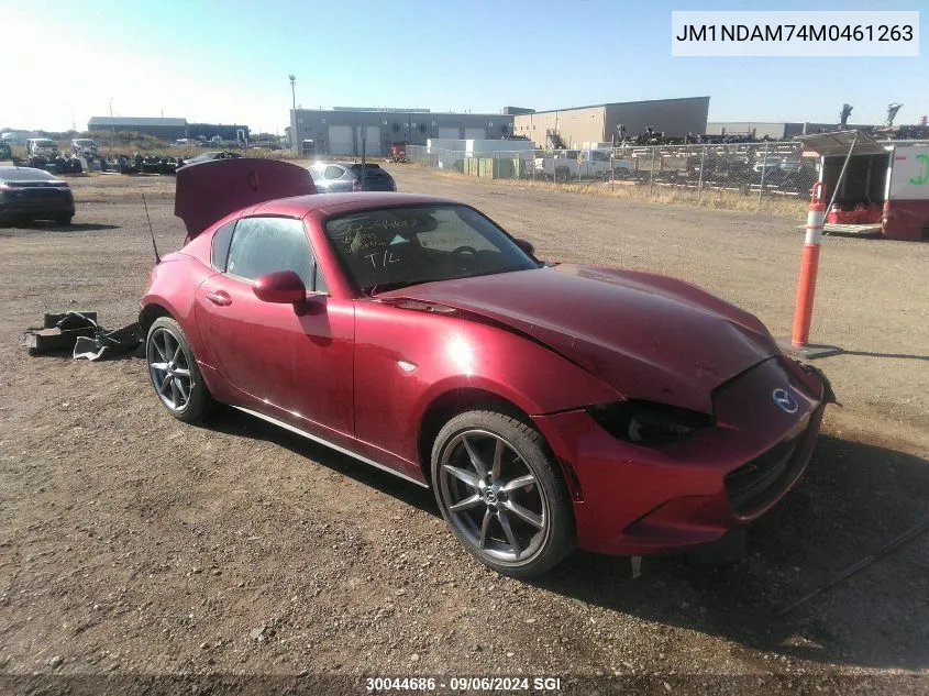 2021 Mazda Mx-5 Miata Grand Touring VIN: JM1NDAM74M0461263 Lot: 30044686