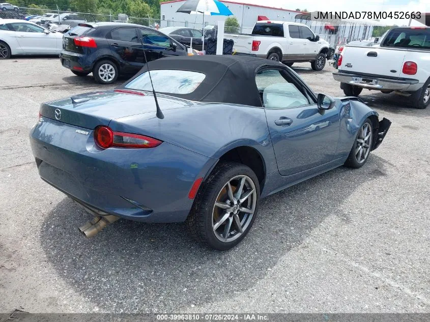 JM1NDAD78M0452663 2021 Mazda Mx-5 Miata Grand Touring