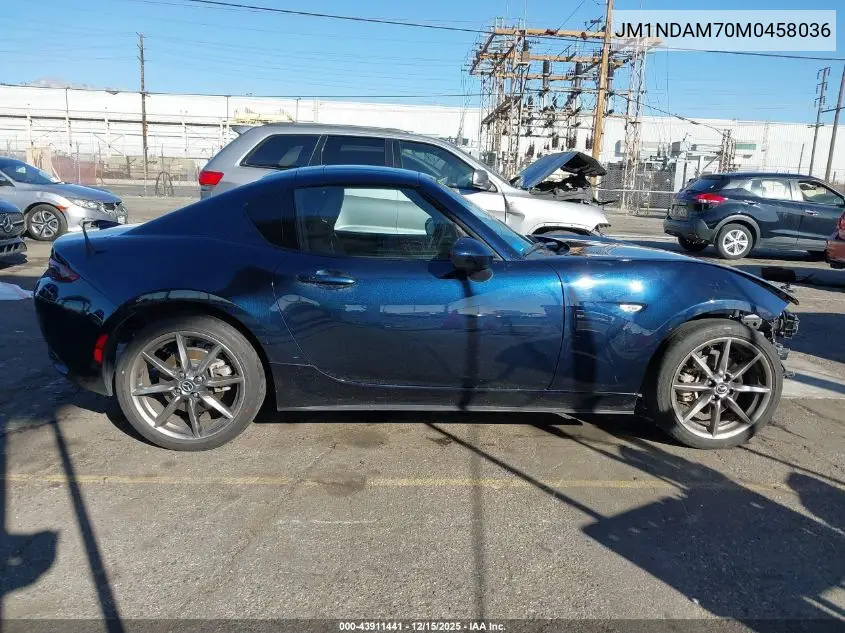JM1NDAM70M0458036 2021 Mazda Mx-5 Miata Rf Grand Touring