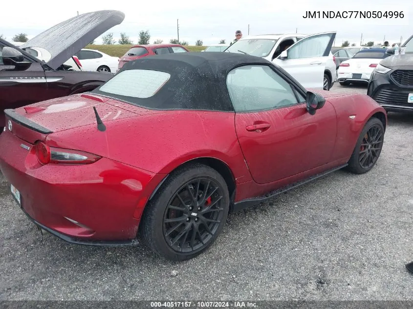 JM1NDAC77N0504996 2022 Mazda Mx-5 Miata Club