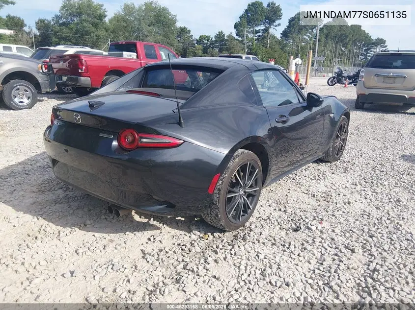 2025 Mazda Mx-5 Miata Rf Grand Touring VIN: JM1NDAM77S0651135 Lot: 45293168