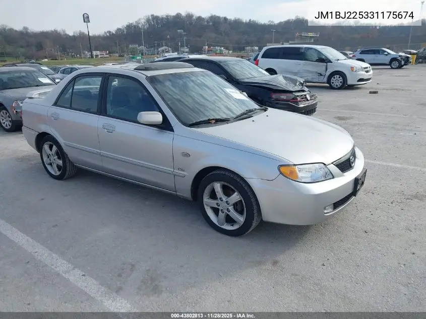 JM1BJ225331175674 2003 Mazda Protege Dx/Es/Lx