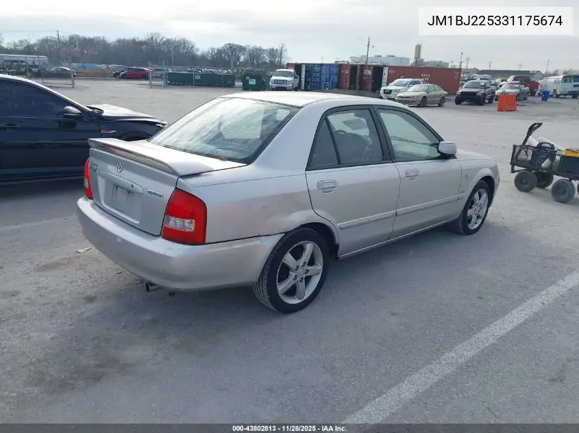 JM1BJ225331175674 2003 Mazda Protege Dx/Es/Lx