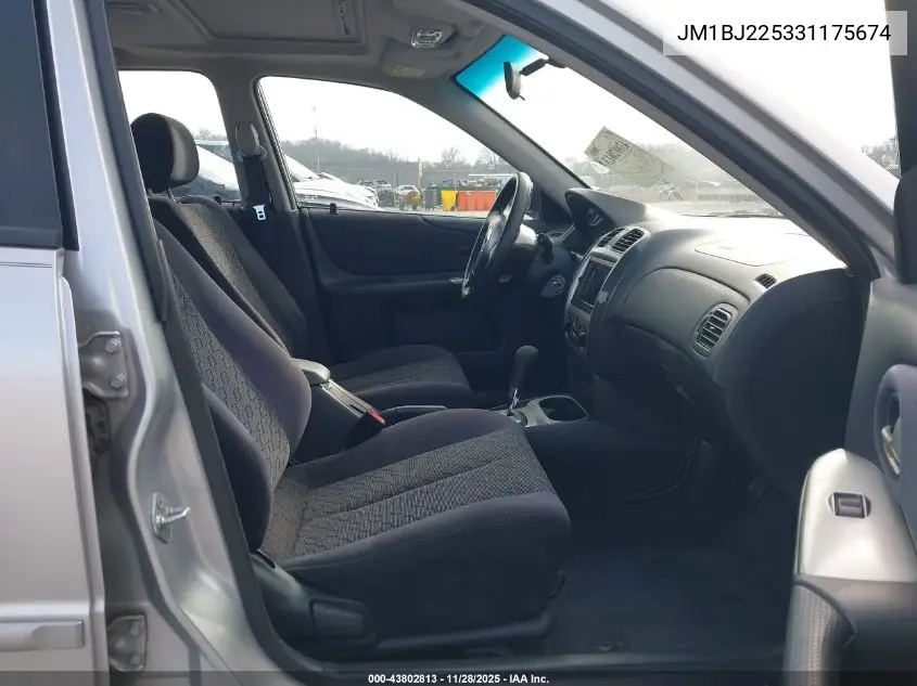 JM1BJ225331175674 2003 Mazda Protege Dx/Es/Lx
