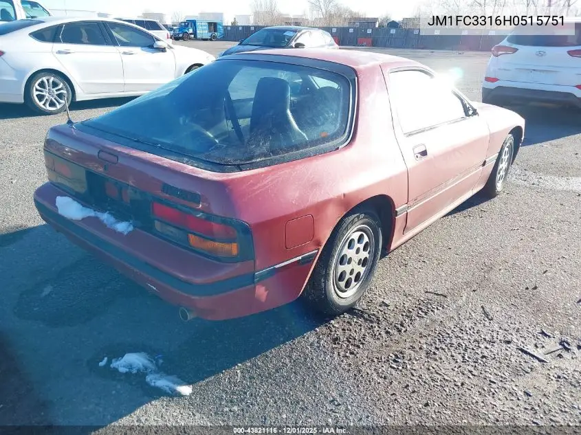 JM1FC3316H0515751 1987 Mazda Rx7