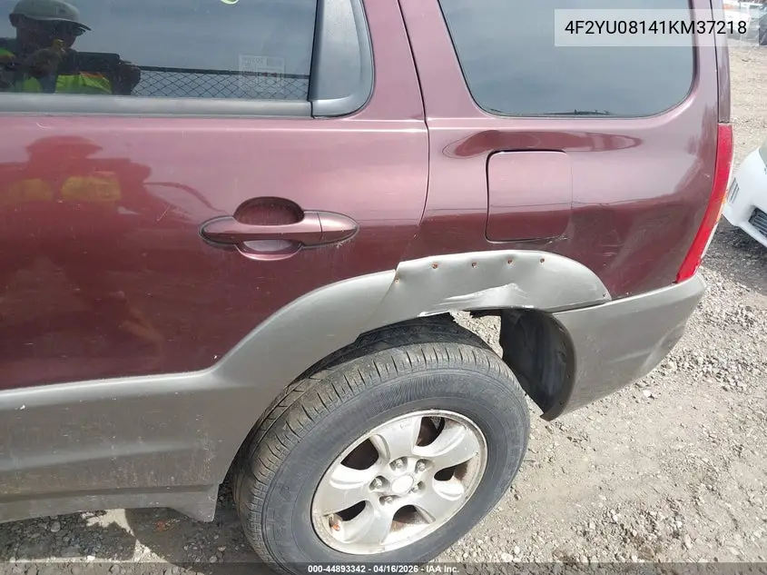 2001 Mazda Tribute Es V6/Lx V6 VIN: 4F2YU08141KM37218 Lot: 44893342