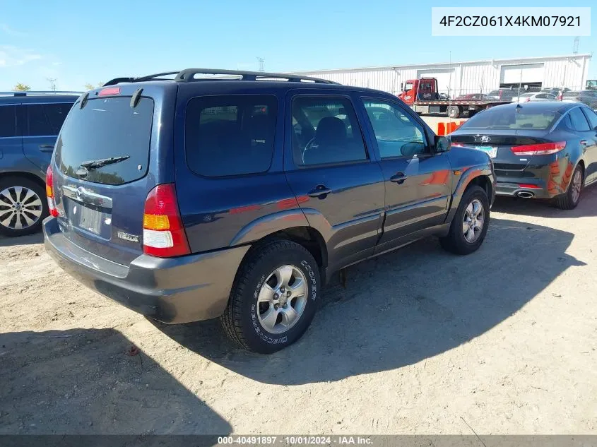 4F2CZ061X4KM07921 2004 Mazda Tribute Es V6