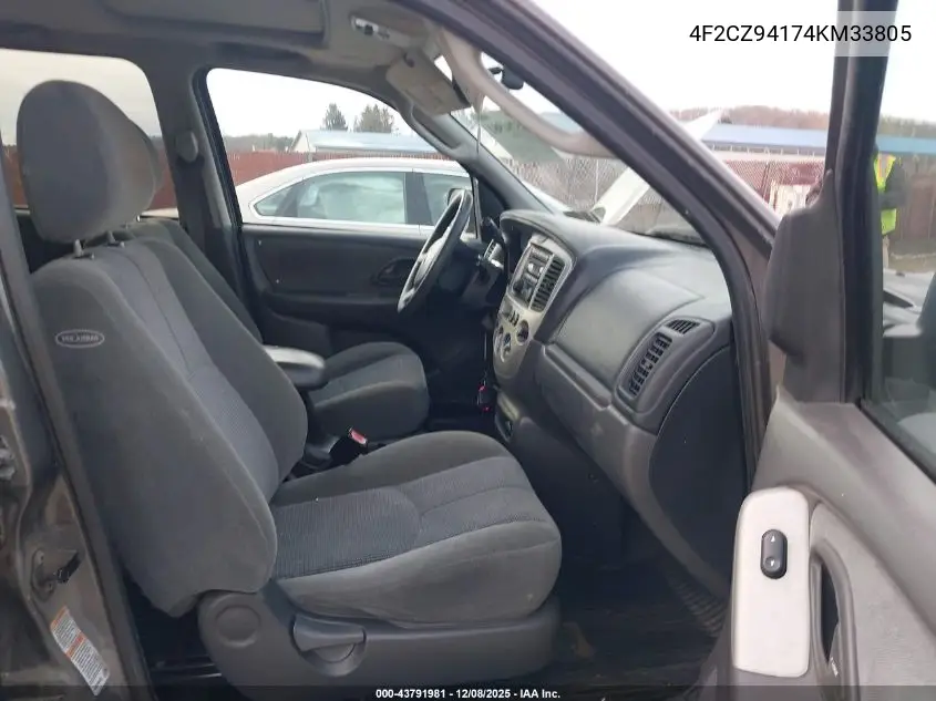4F2CZ94174KM33805 2004 Mazda Tribute Lx V6