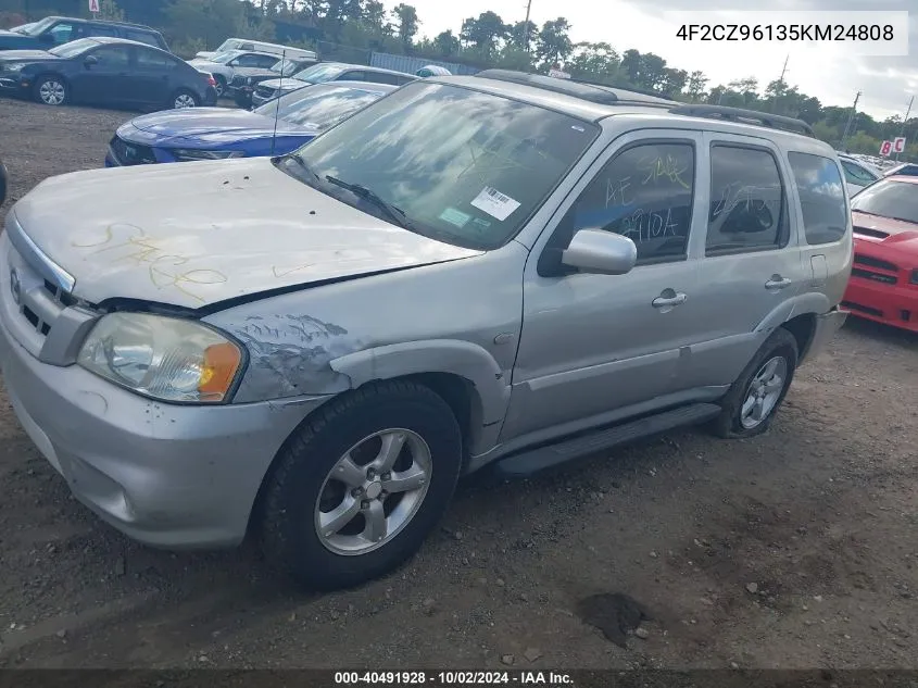 4F2CZ96135KM24808 2005 Mazda Tribute S