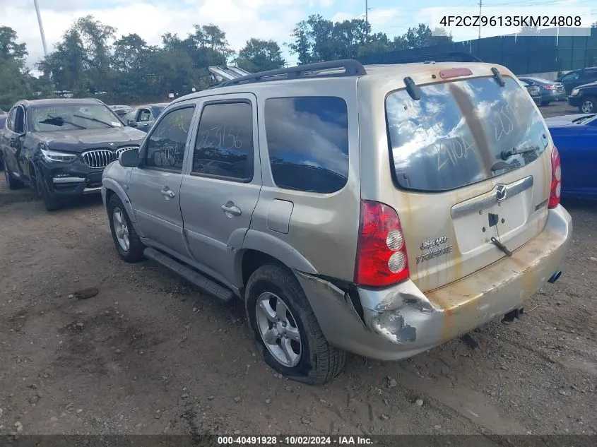 4F2CZ96135KM24808 2005 Mazda Tribute S