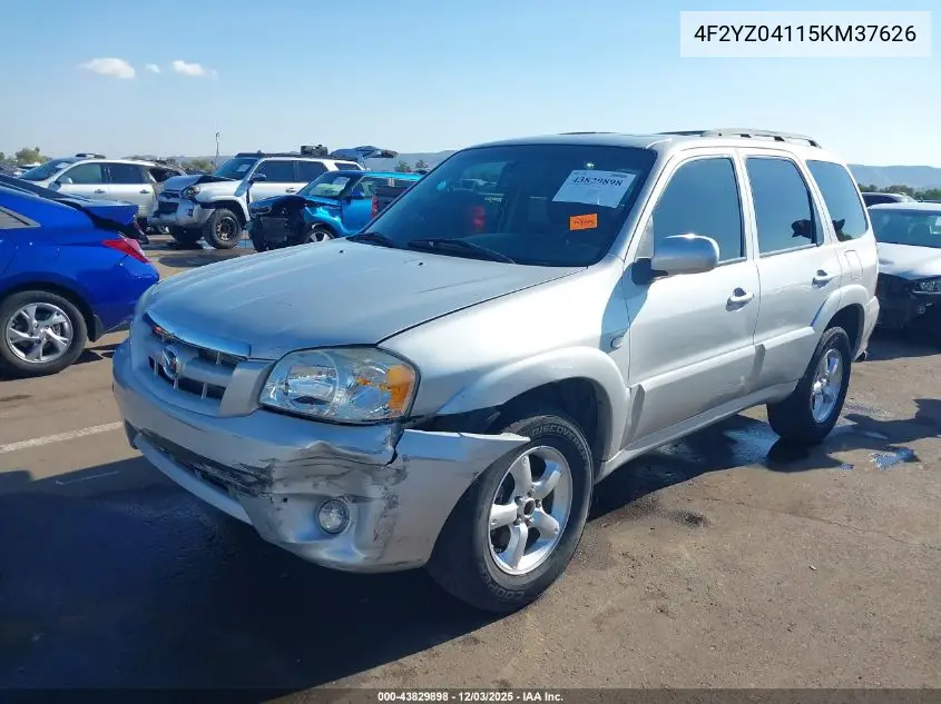 4F2YZ04115KM37626 2005 Mazda Tribute S