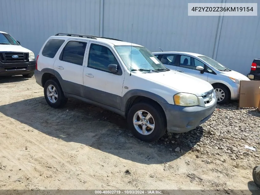 4F2YZ02Z36KM19154 2006 Mazda Tribute I