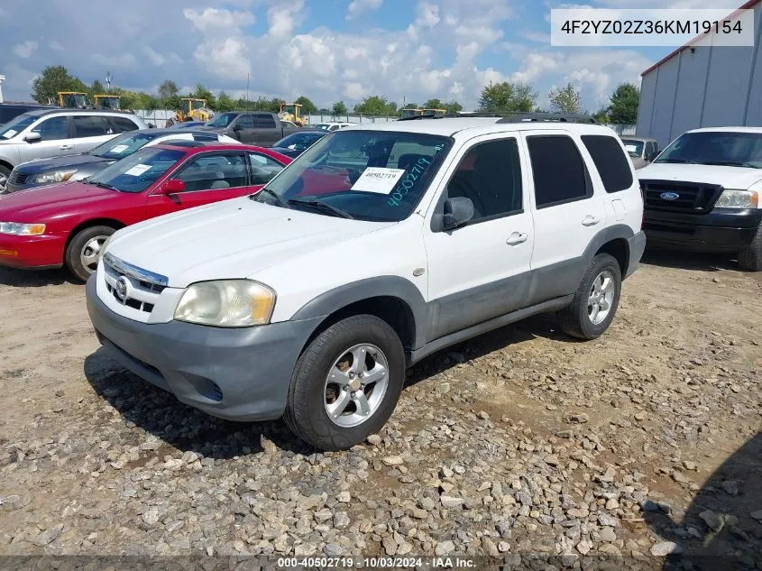 4F2YZ02Z36KM19154 2006 Mazda Tribute I