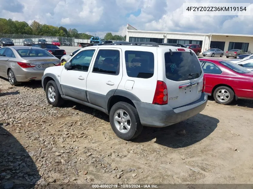 4F2YZ02Z36KM19154 2006 Mazda Tribute I