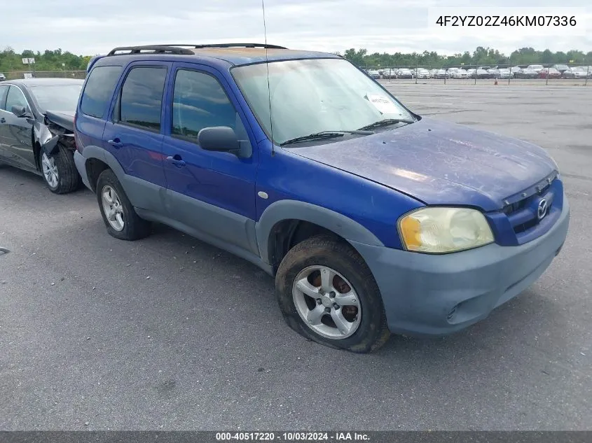 4F2YZ02Z46KM07336 2006 Mazda Tribute I