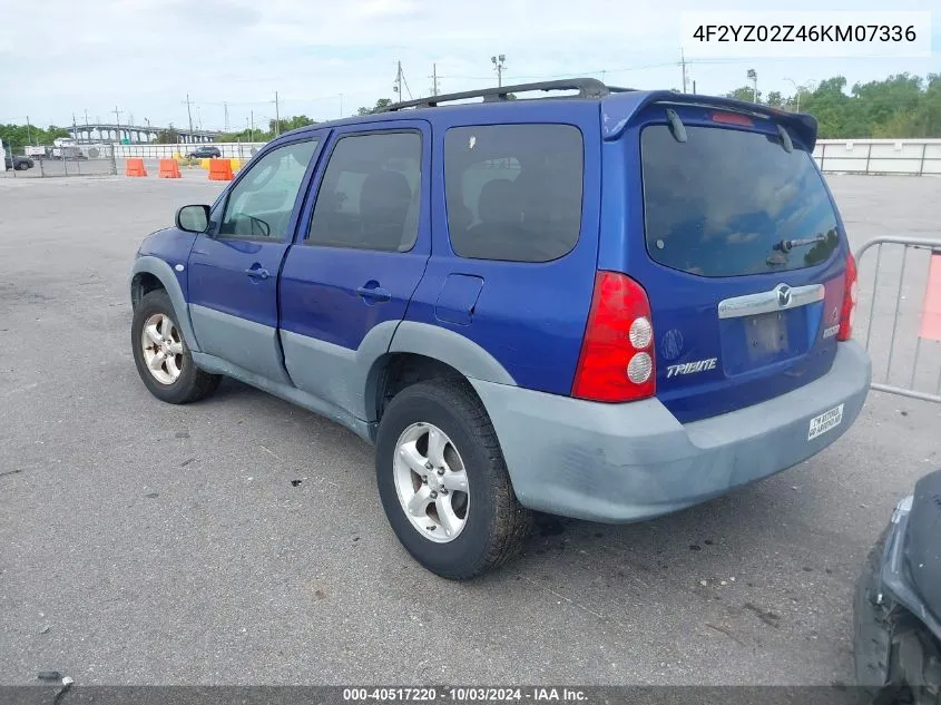 4F2YZ02Z46KM07336 2006 Mazda Tribute I