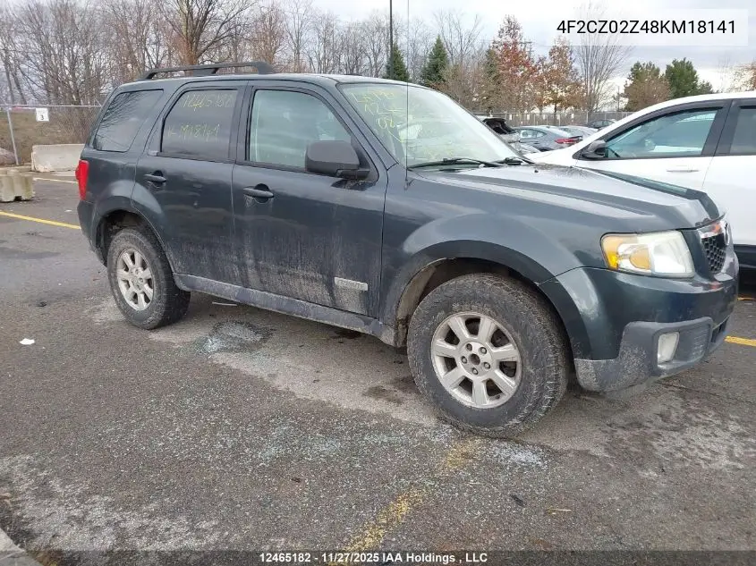 4F2CZ02Z48KM18141 2008 Mazda Tribute I