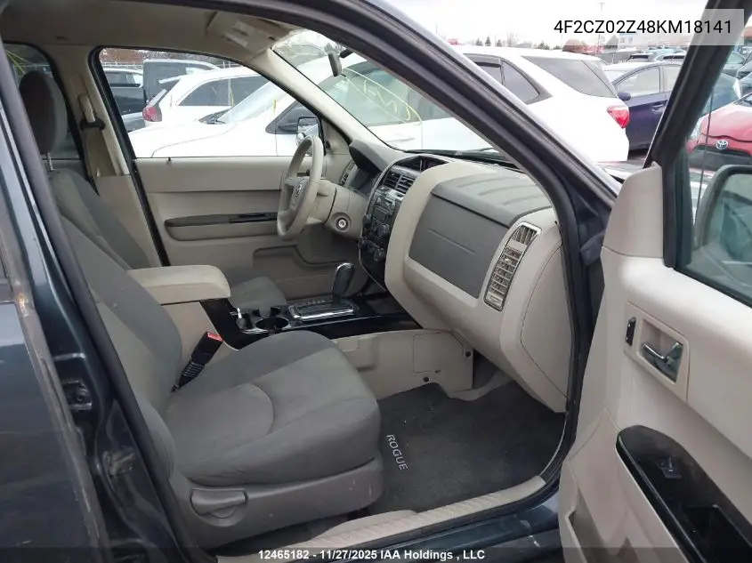 4F2CZ02Z48KM18141 2008 Mazda Tribute I