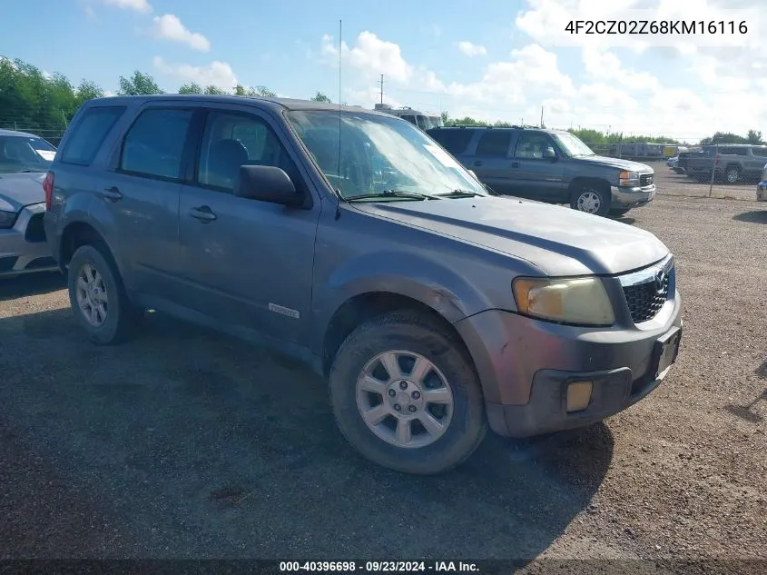 4F2CZ02Z68KM16116 2008 Mazda Tribute I Sport