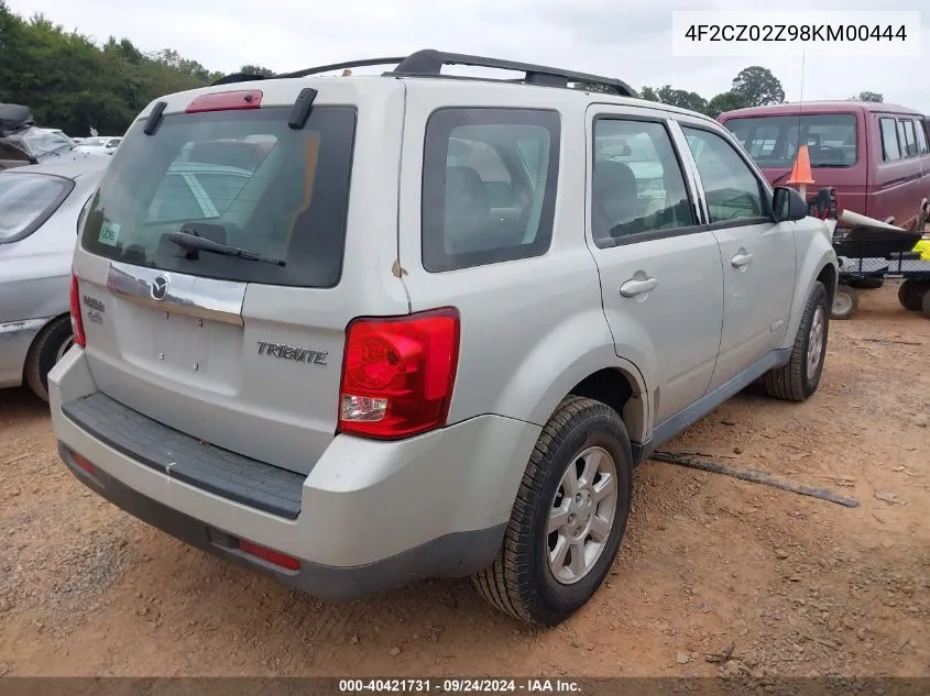 4F2CZ02Z98KM00444 2008 Mazda Tribute I