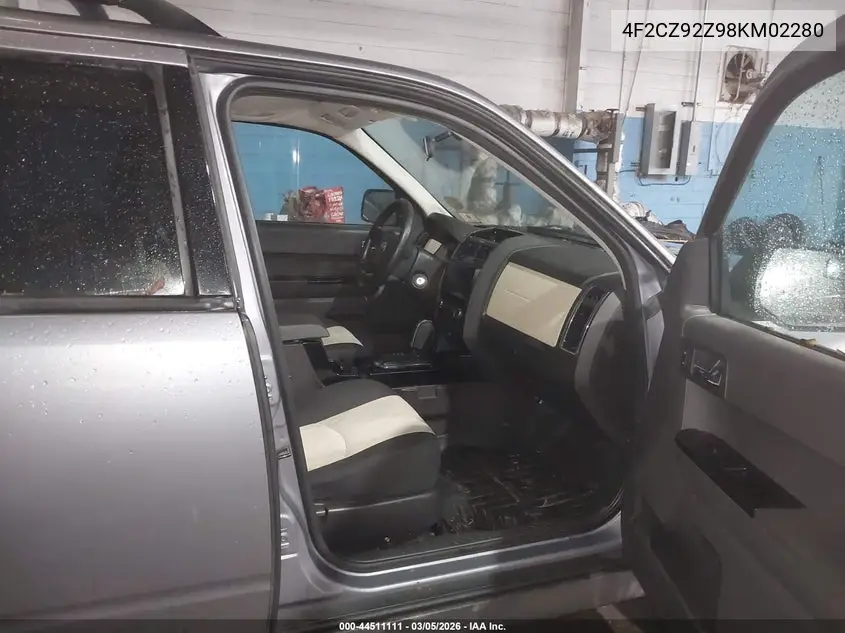 2008 Mazda Tribute I Touring VIN: 4F2CZ92Z98KM02280 Lot: 44511111
