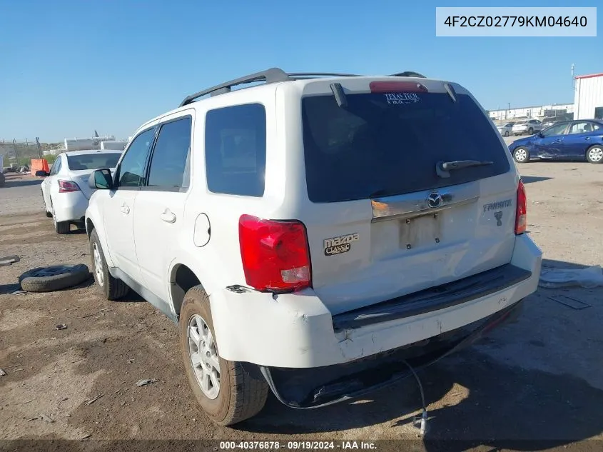 4F2CZ02779KM04640 2009 Mazda Tribute I Grand Touring