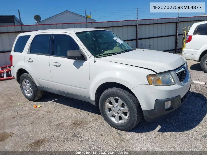 4F2CZ02759KM04877 2009 Mazda Tribute I Sport