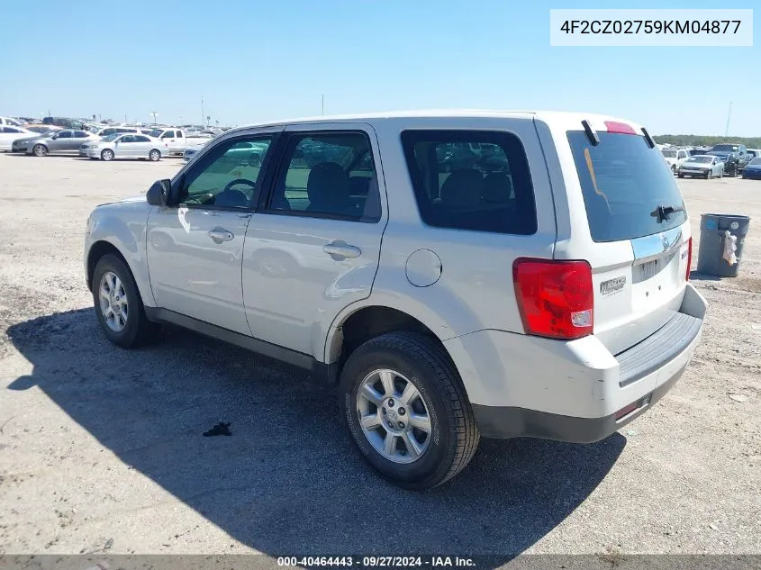 4F2CZ02759KM04877 2009 Mazda Tribute I Sport