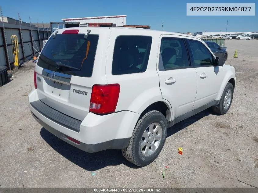 4F2CZ02759KM04877 2009 Mazda Tribute I Sport