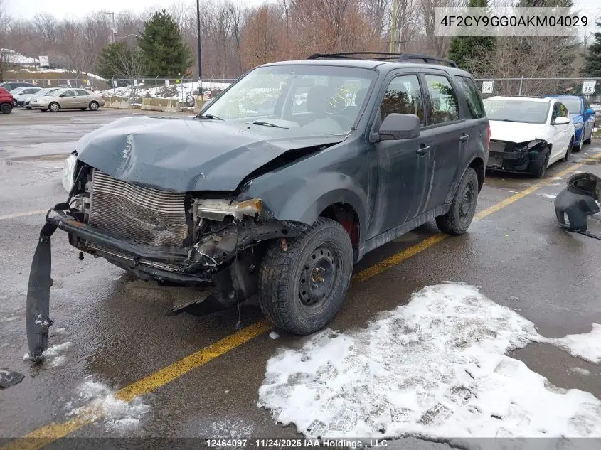 4F2CY9GG0AKM04029 2010 Mazda Tribute S