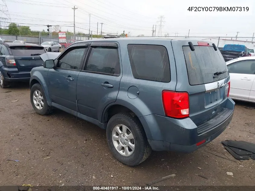 4F2CY0C79BKM07319 2011 Mazda Tribute I