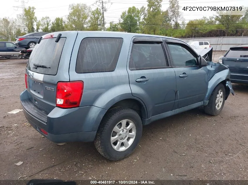 4F2CY0C79BKM07319 2011 Mazda Tribute I