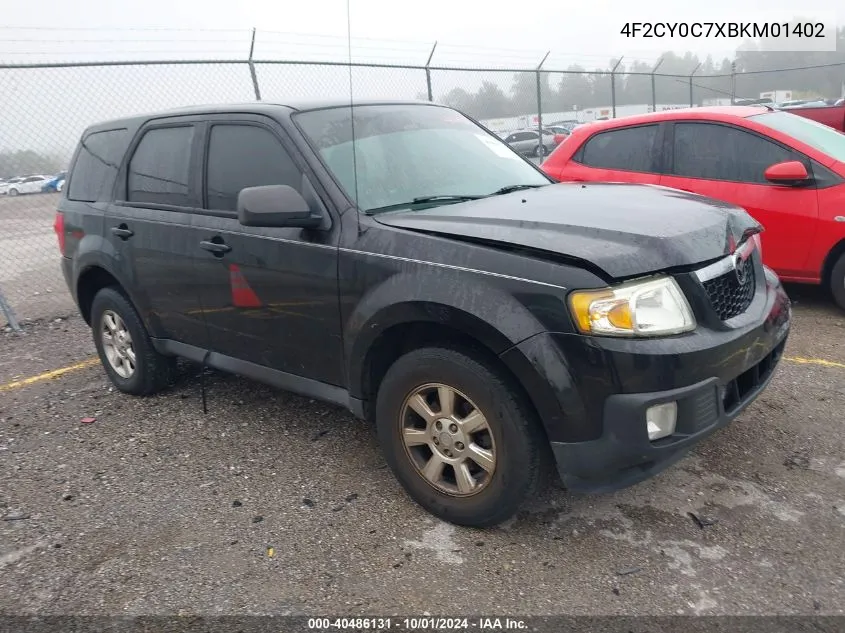 4F2CY0C7XBKM01402 2011 Mazda Tribute I Sport