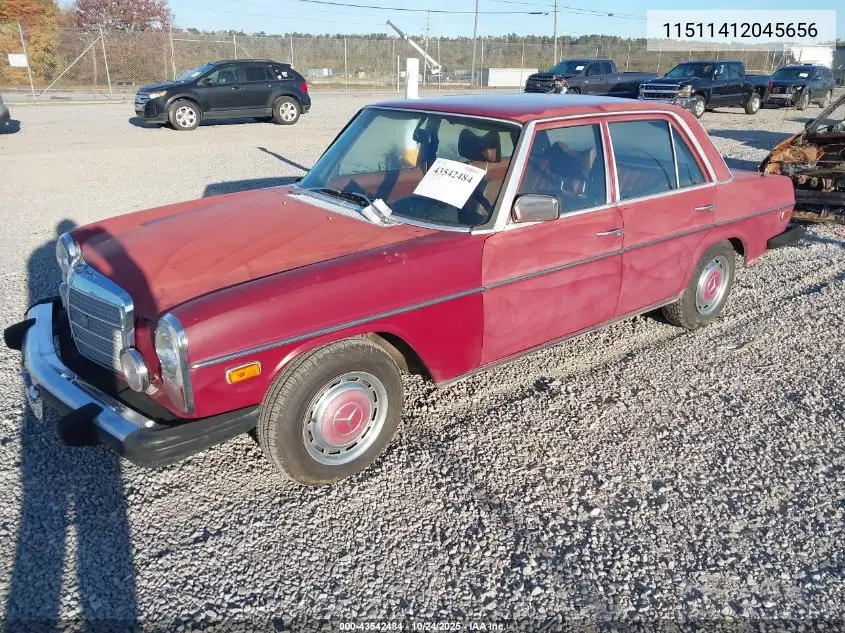 11511412045656 1976 Mercedes 300 Sd