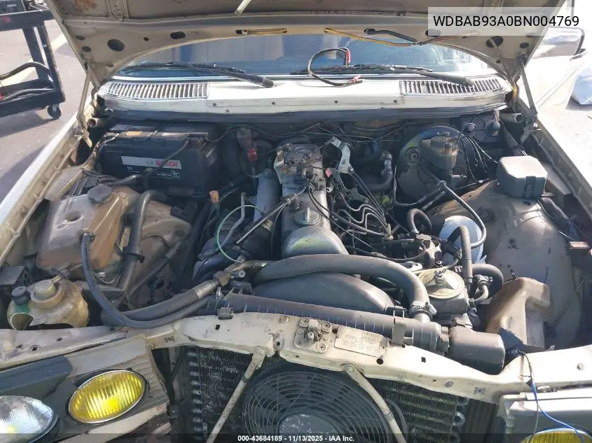 WDBAB93A0BN004769 1981 Mercedes-Benz 300 Td