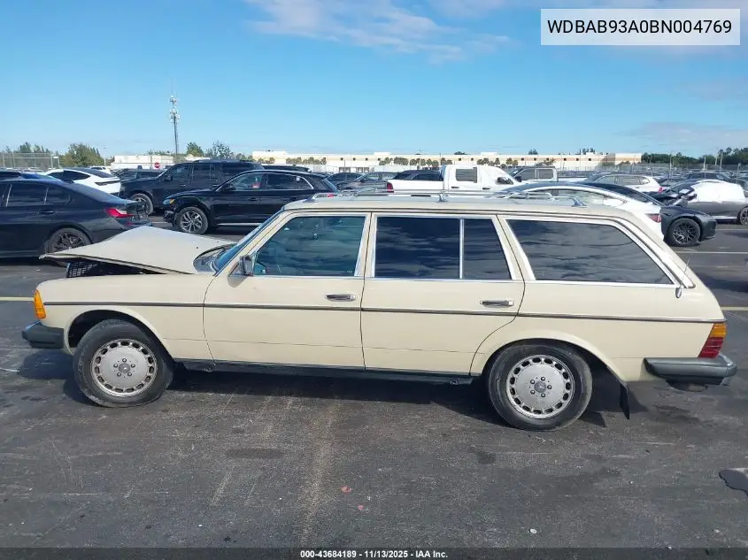 WDBAB93A0BN004769 1981 Mercedes-Benz 300 Td