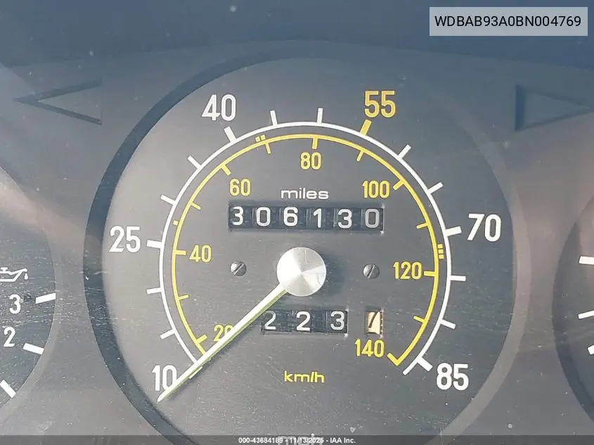 WDBAB93A0BN004769 1981 Mercedes-Benz 300 Td