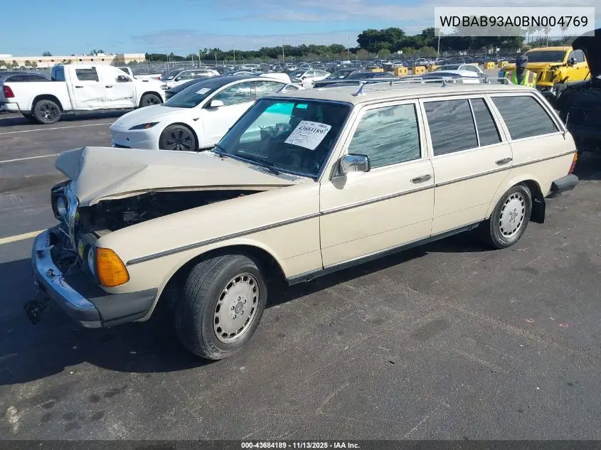 WDBAB93A0BN004769 1981 Mercedes-Benz 300 Td