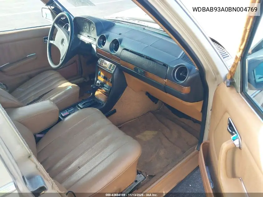 WDBAB93A0BN004769 1981 Mercedes-Benz 300 Td