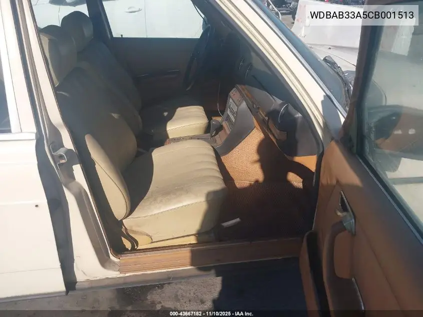 WDBAB33A5CB001513 1982 Mercedes-Benz 300 Dt